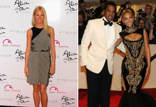 Gwyneth Paltrow - Beyonce & Jay Z