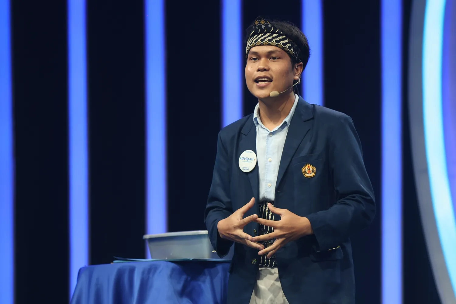 Dellpati, salah satu peserta dari tim UNPAD. (c) KapanLagi/Budy Santoso