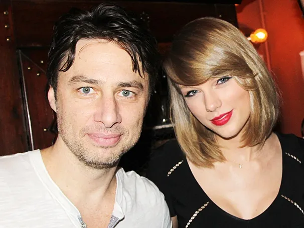 Foto kedekatan Taylor dengan Zach Braff yang ramai dibincangkan @broadway