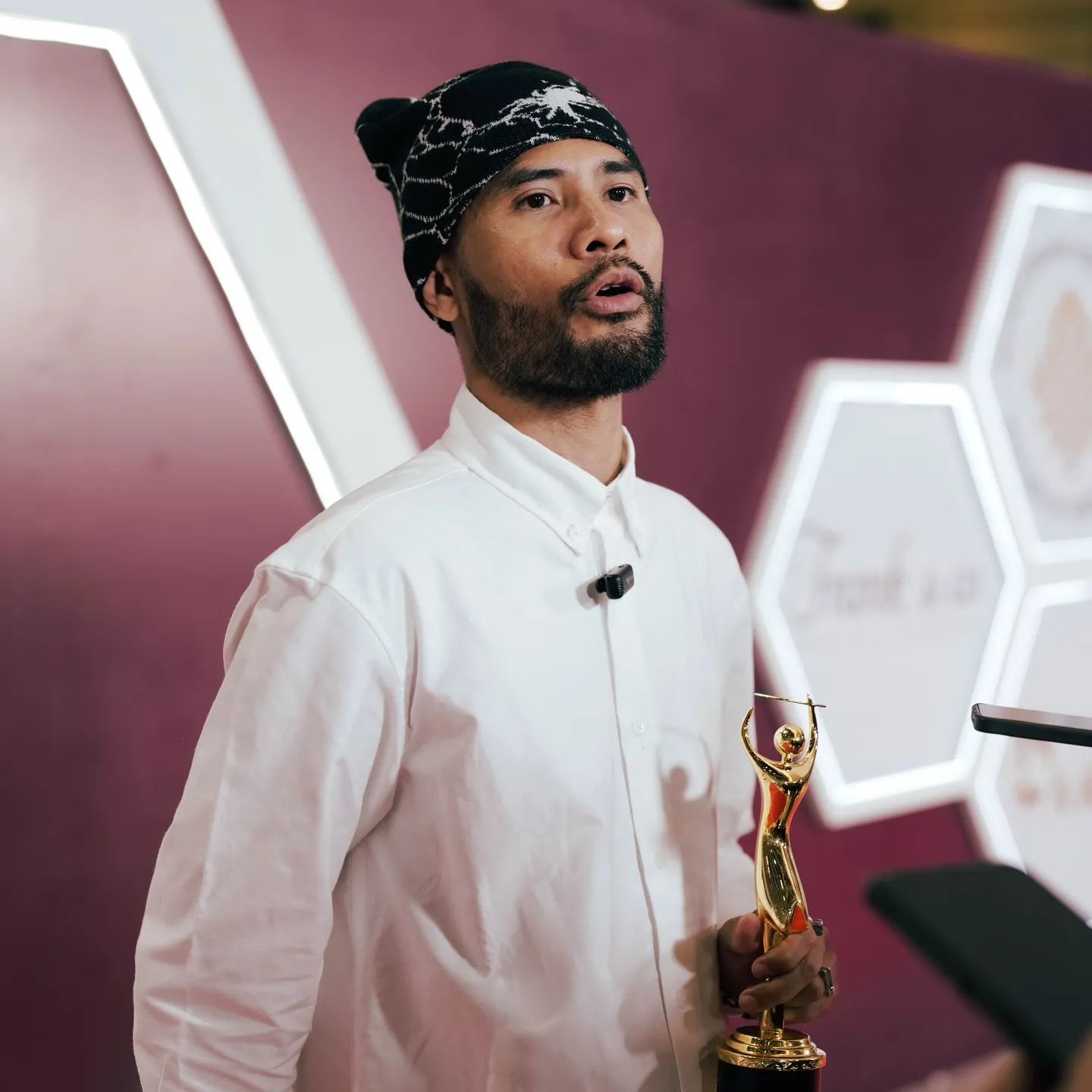 Ecko Show at the AMI Awards - instagram.com/eckoshowgtown