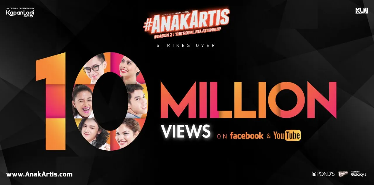 Congrats! #AnakArtis The Royal Relationship berhasil menembus angka 10 juta viewers © KapanLagi.com