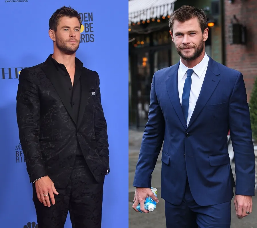 Chris Hemsworth akan beraksi dengan stelan jas dalam film ini. (AFP, Fameflynet)