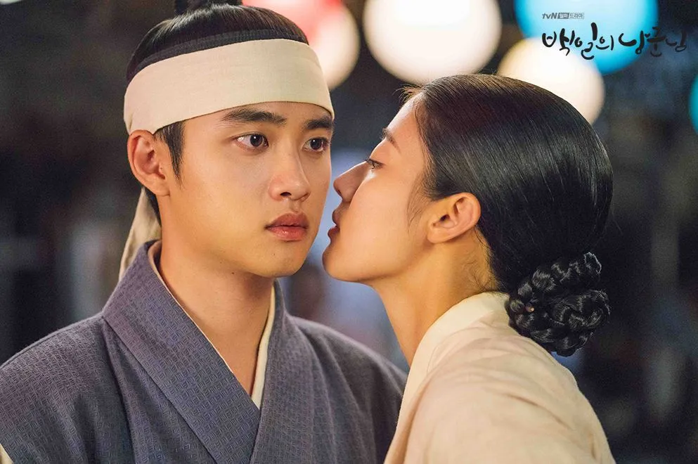 D.O. EXO dan Nam Ji Hyun di drama 100 DAYS MY PRINCE. Perolehan ratingnya tinggi banget lho! © tvN