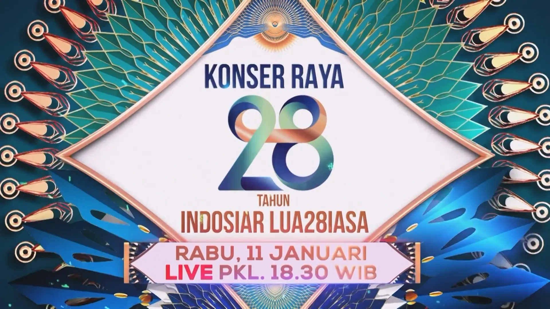 KONSER INDOSIA28EST / Credit Foto: Indosiar