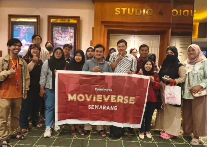 Foto Nonton Bareng Film Mama: Pesan Dari Neraka (cr: Partner Minverse Semarang/Mighfar)