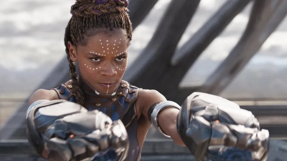 Letitia Wright sebagai Shuri/Black Panther (cr: Marvel Studios)