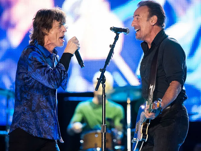 Mick Jagger ajak Bruce Springsteen gebrak panggung Tel Aviv ©gigwise