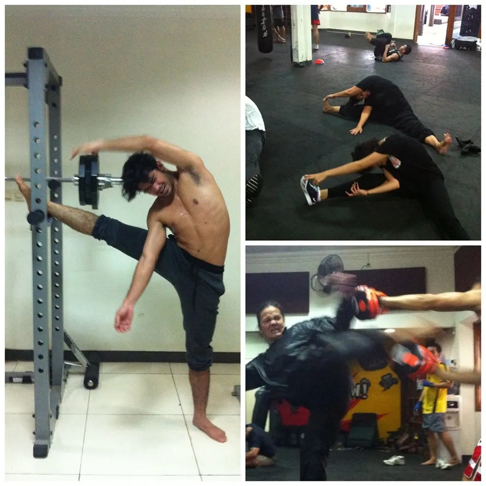 Proses latihan para pemain Pendekar Tongkat Emas @facebook.com/PendekarTongkatEmas