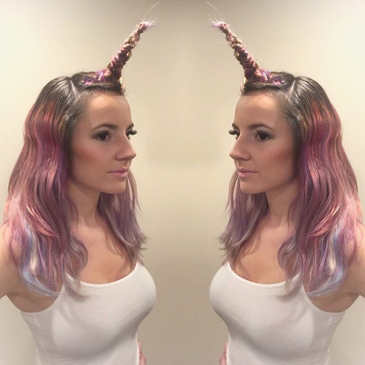 8 Ide Warna Rambut Unicorn yang Harus Kamu Coba | Fashion