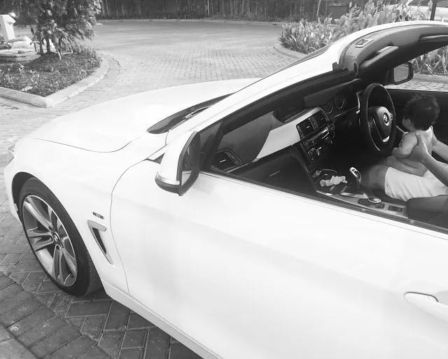 Penampakan full body perdana Barack Alexander / © Instagram