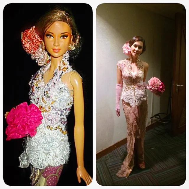 A Barbie Version of me for #AnneAvantie show .. Thank u @barbie_jawa ©instagram.com/marshatimothy