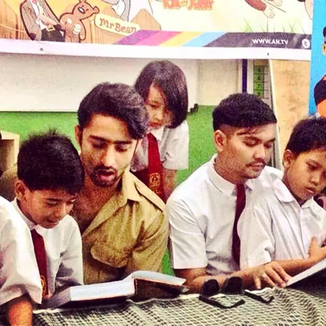 Shaheer jadi guru, pantas? @instagram.com/shaheernawaz