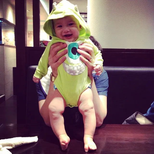 My little Wazowski 😊 good morning everyone! ©instagram.com/agnipratistha