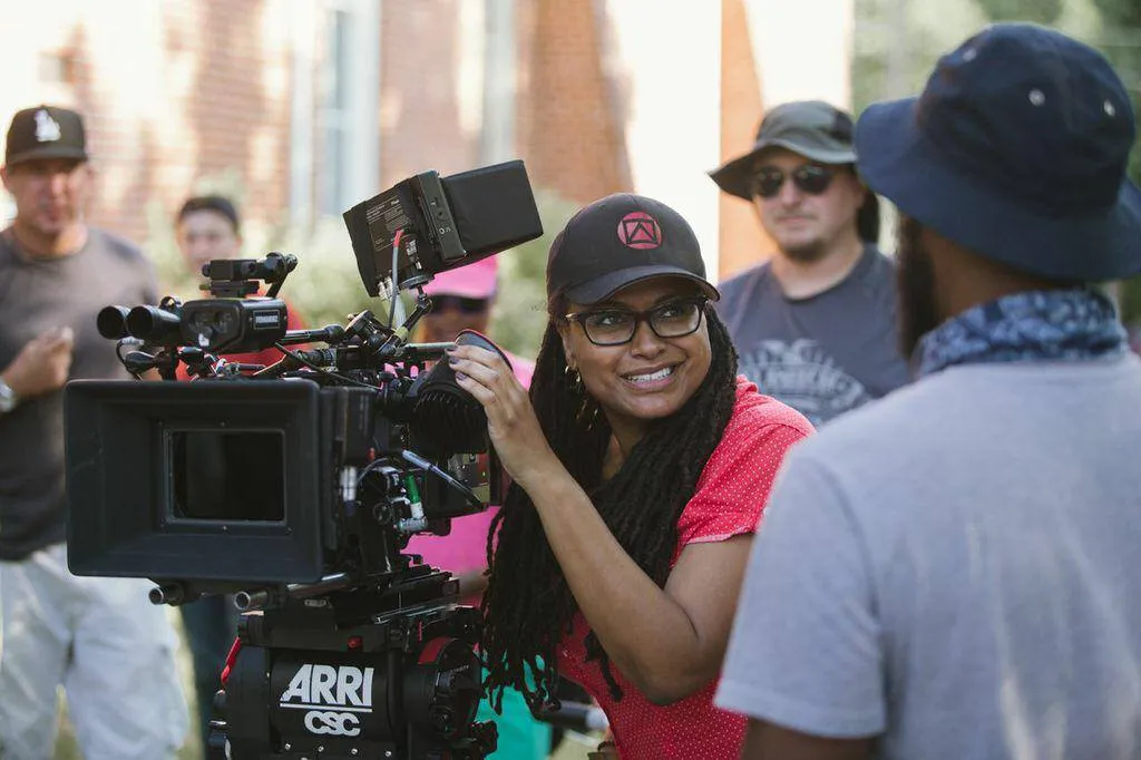 Ava DuVernay saat ada di lokasi syuting SELMA/©facebook.com/directher
