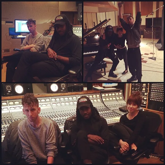 Carly Rae Jepsen dan dua produser barunya ©Instagram.com/carlyraejepsen