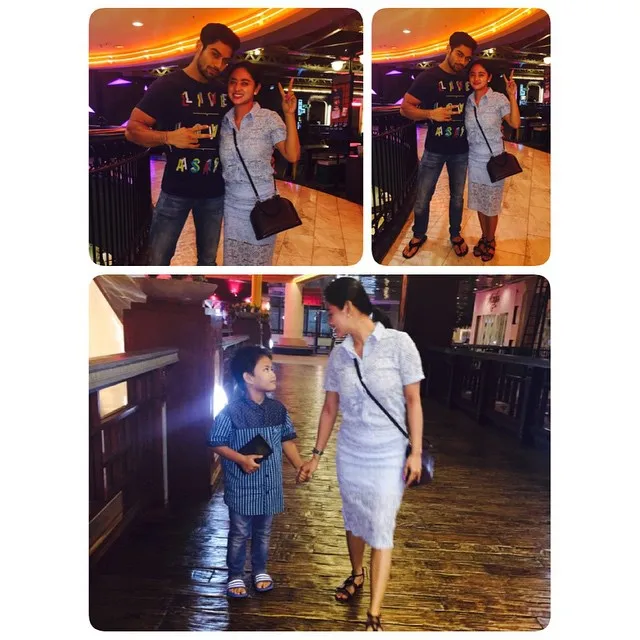 Dewi Perssik saat jalan bareng Lavanya. @instagram