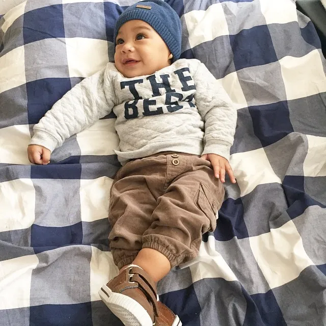 Teuku Adam yang makin ganteng dan stylish © Instagram/Shireen Sungkar