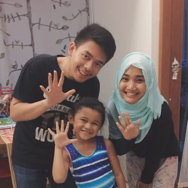 Fatin dan Ridy. ©instagram Fatin