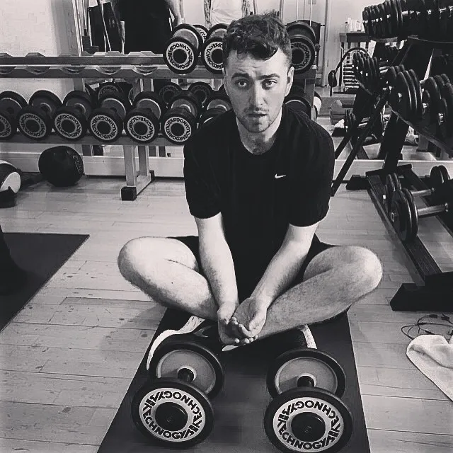 Sam semakin rajin berolah raga © Instagram/Sam Smith