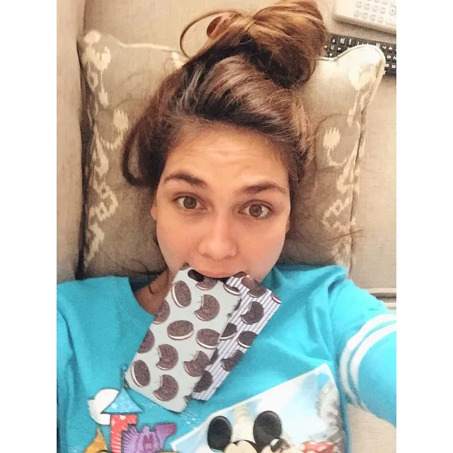 Muka bantal, Luna Maya tetap cantik dan mempesona © Instagram/Luna Maya