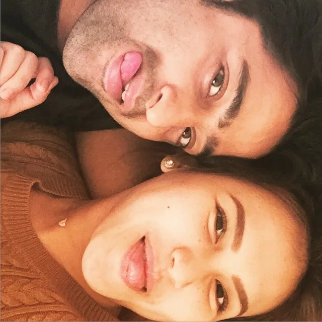 Shaheer unggah foto ini sebagai bentuk dukungan untuk Ayu. @instagram/shaheernawaz