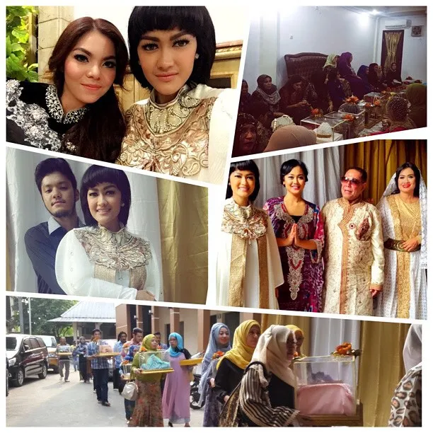 Upload foto seserahan, Jupe bantah telah lamaran. ©instagram Julia Perez