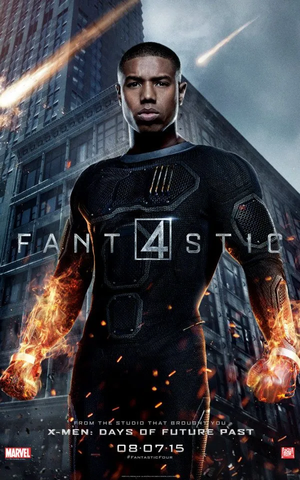 Michael B. Jordan sebagai Human Torch/©Marvel