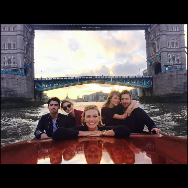 Taylor Swift dan calvin Harris liburan mesra bareng © Instagram/Taylor Swift