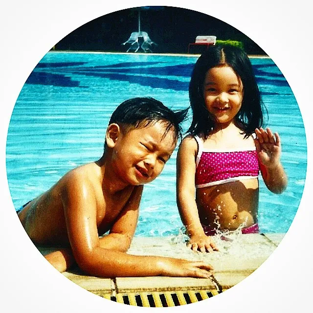 Inilah foto saat Brandon dan Brenda masih kecil ©Instagram @ferrysal1m