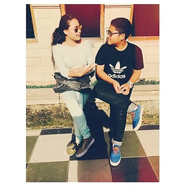Azriel adik Aurel sekarang sudah punya pacar. ©nstagram.com/azriel_l