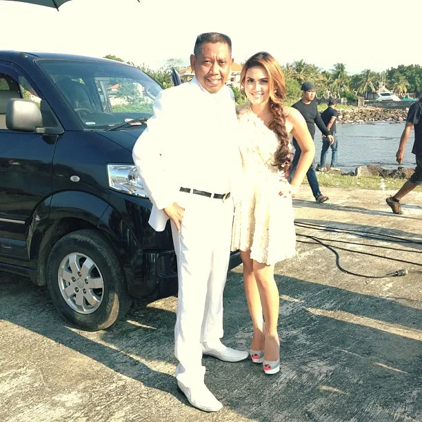 Meggie Diaz tak menolak jika berjodoh dengan Tukul. 姆nstagram.com/megghidiaztawa