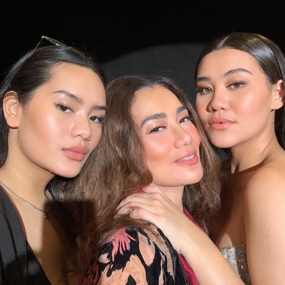 Reza Artamevia, Aaliyah Massaid, dan Zahwa Massaid (Credit: Instagram/rezaartameviaofficial)