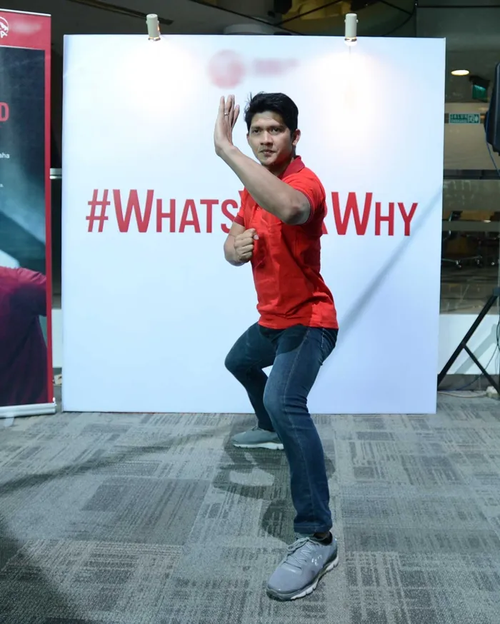 Tak hanya berakting, Iko juga menjadi pengarah gaya bela diri dalam serial ini. (Kapanlagi.com/Bayu Herdianto)