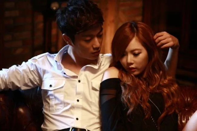 Doo Joon B2ST - HyunA 4minute foto: soompi.com