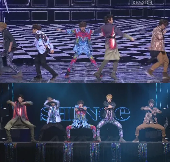 Terlalu bersemangat, celana Taemin robek di atas panggung.