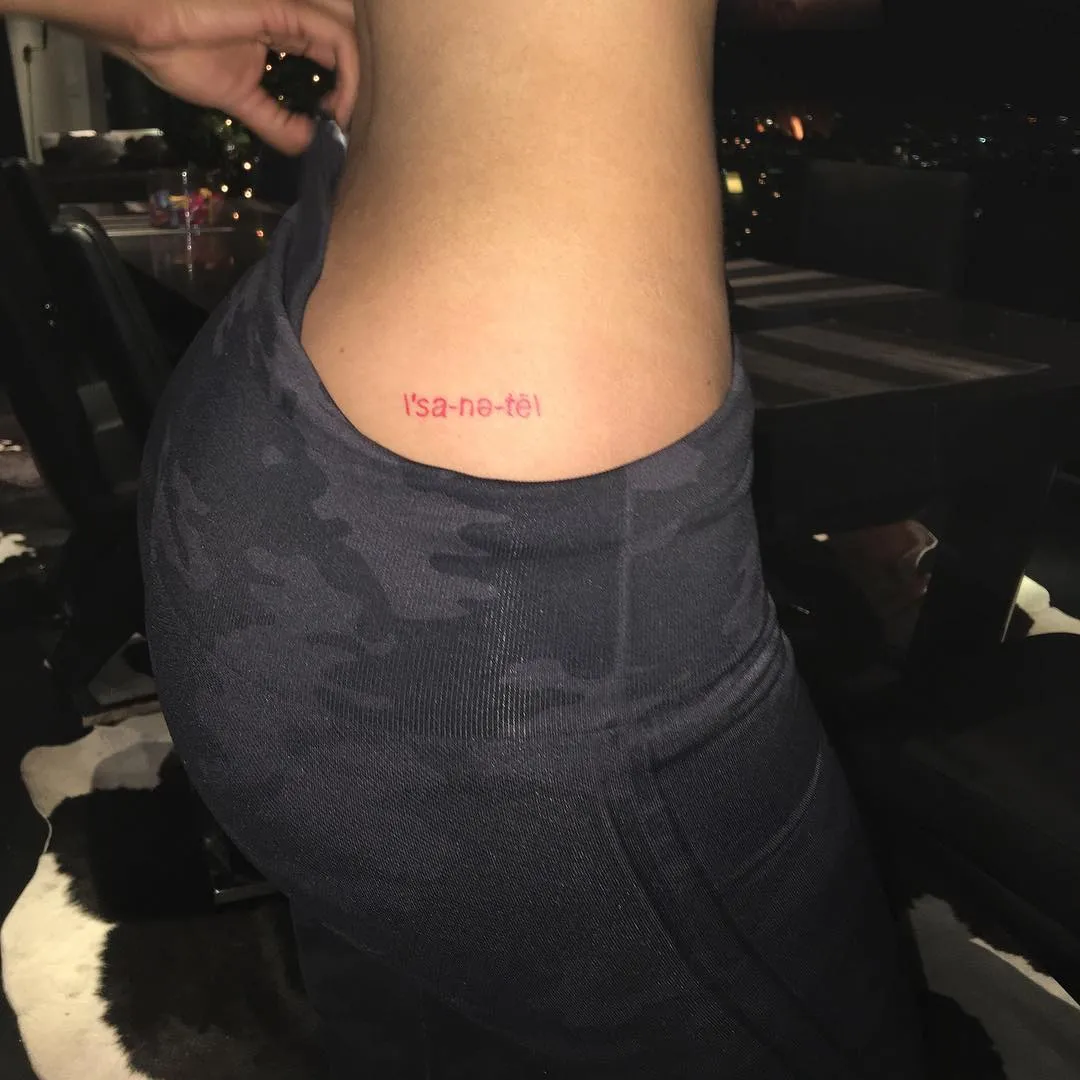 Kylie Jenner pamer tato barunya © Instagram.com/kyliejenner