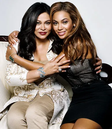 Beyonce dan Tina Knowles. @dym