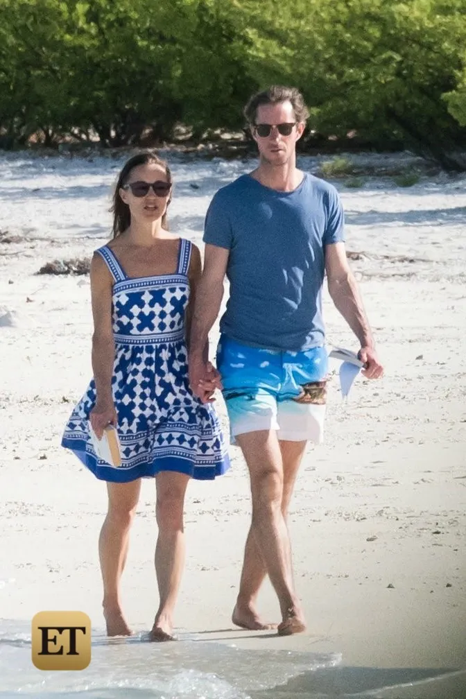 Pippa dan James mesra saat bulan madu ©Entertainment Tonight