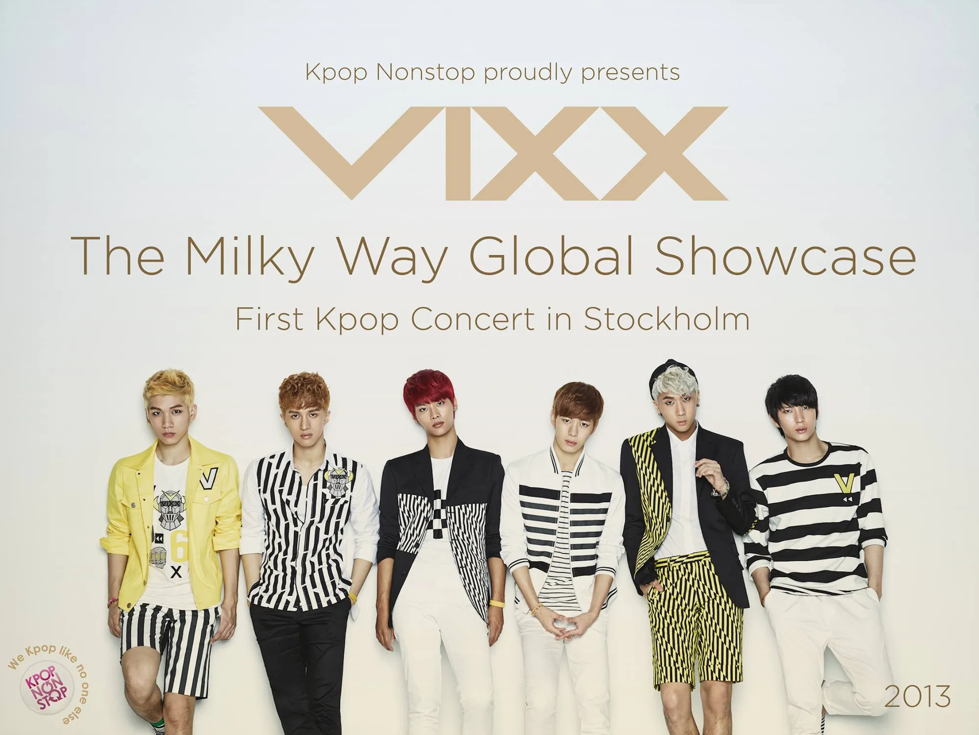 Poster resmi showcase VIXX di Swedia ©soompi.com
