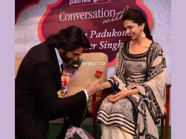 Deepika Padukone dan Ranveer Singh @oneindia.in