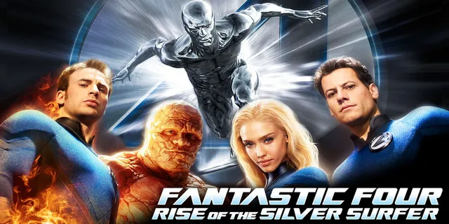 Silver Surfer dalam FANTASTIC FOUR:  RISE OF THE SILVER SURFER