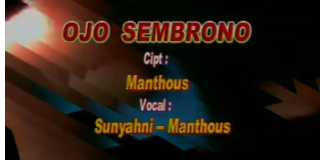 Manthous - Ojo Sembrono