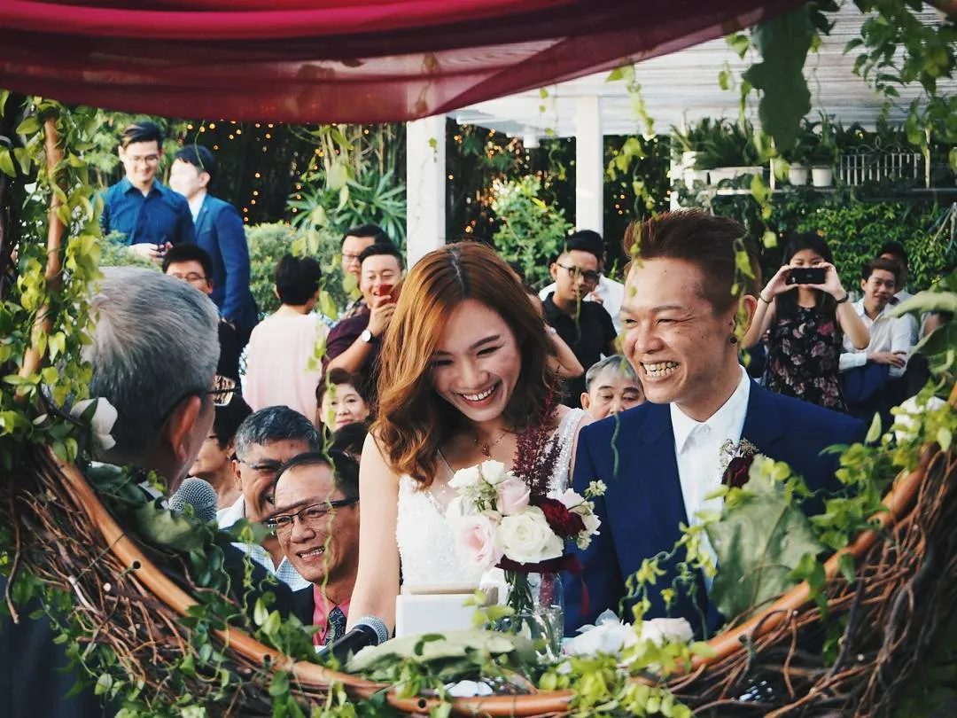 Sayang Koh harus meninggalkan sang istri tepat 10 bulan setelah menikah karena tak lagi mampu melawan kanker © instagram.com/minghao