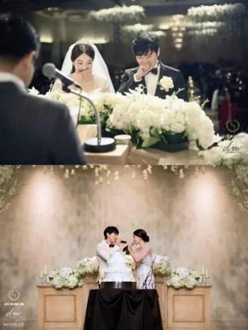 Perkawinan indah Lee Sungmin dan Kim Sa Eun. ©sup3rjunior