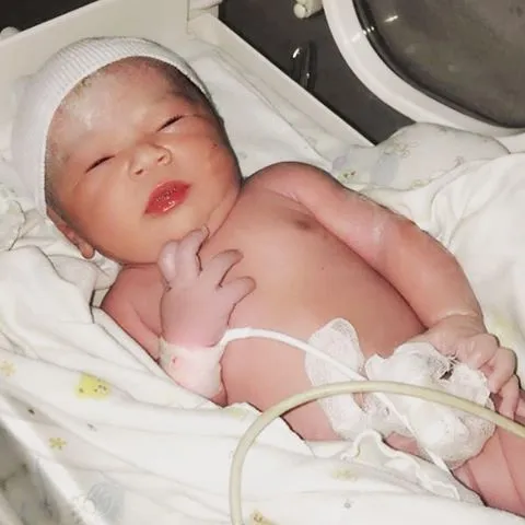 Lucu, inilah putri keempat Rheina Ipeh dan Findo Purwono © Instagram.com/rheina_findo