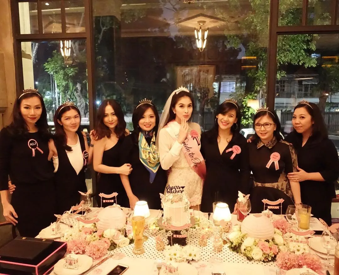 Sandra Dewi telah jalani pesta lajang jelang pernikahan. ©instagram.com/sandradewi88