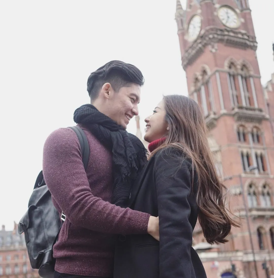 Romantisme Franda & Samuel di Inggris. Cr: instagram.com/samuel_zylgwyn
