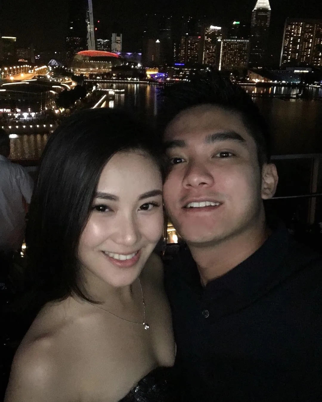 Karen dan Boy William terlihat cukup mesra © Instagram.com/boywilliam17