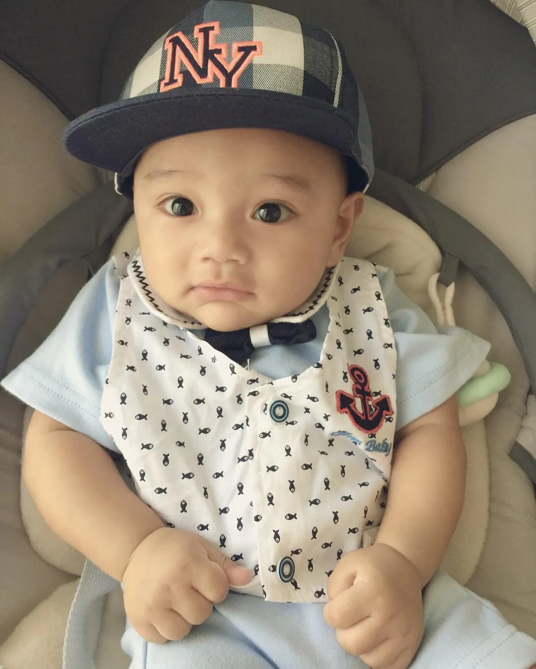 Baby Rafif tumbuh makin unyu dan menggemaskan © Instagram.com/uutpermatasari