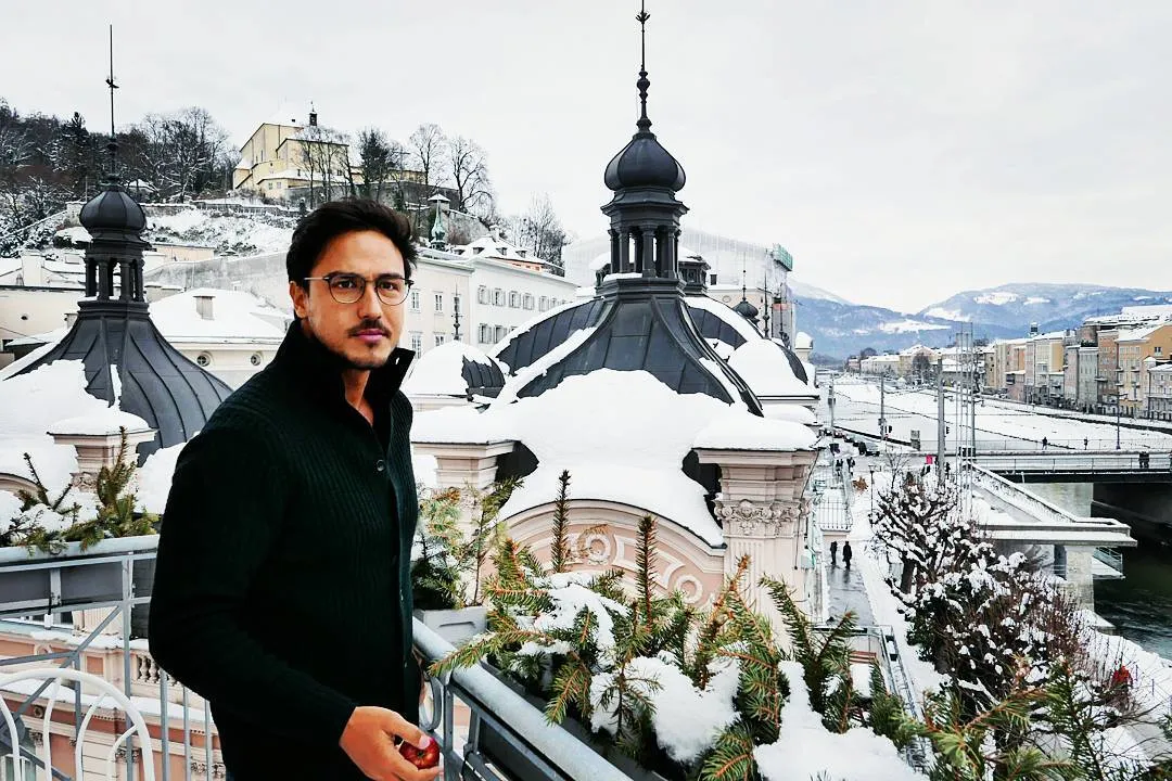 View dari hotel Hamish menginap © Instagram